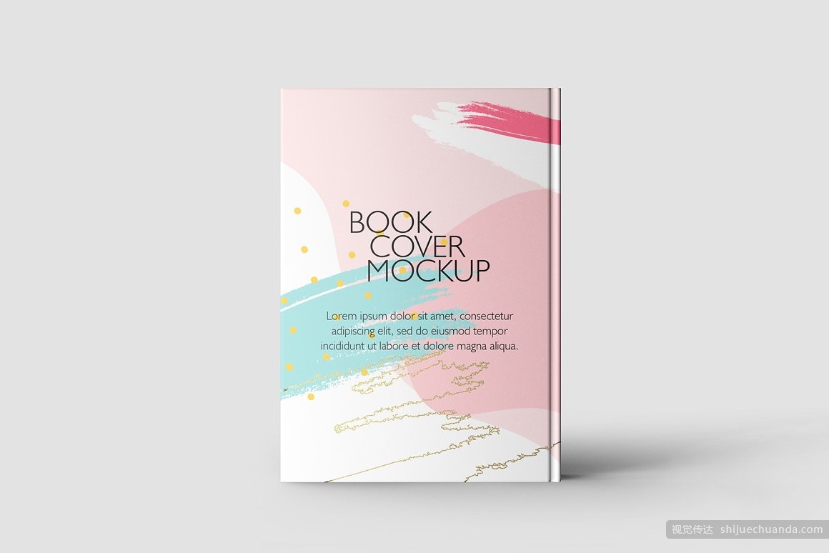 书籍封面样机模板 book cover mockup set